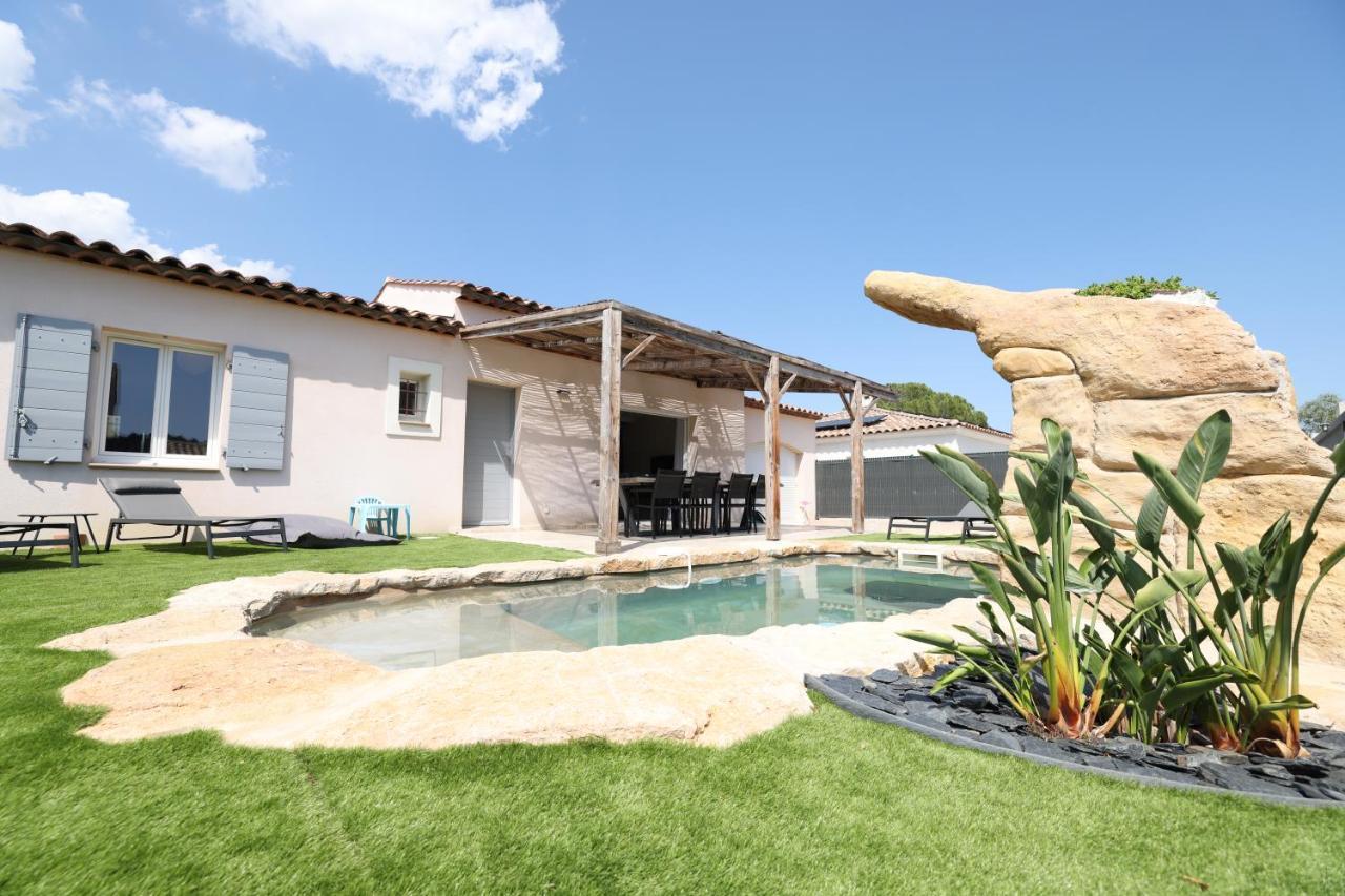 Superbe Villa Climatisee, Piscine, Jardin, Parking Le Plan-de-la-Tour Exterior photo